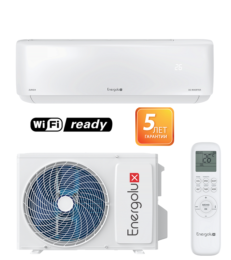 Energolux SAS18Z5-AI / SAU18Z5-AI ZURICH DC Inverter